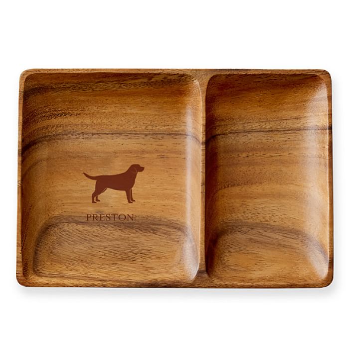 Valet Tray with Cushion Pattern Engraving