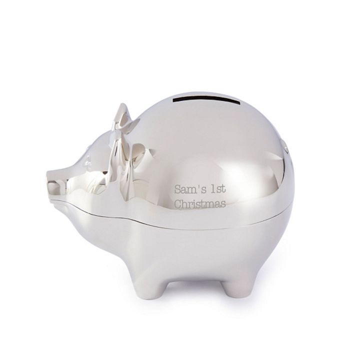 Mark & Graham x pbk Silver Piggy Bank