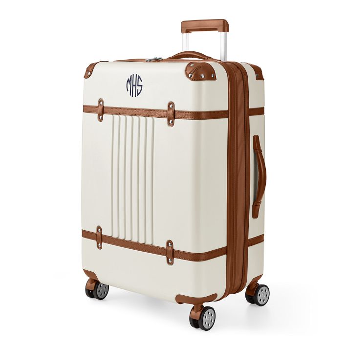 White + Brown Terminal 1 Family Luggage - Set of 4