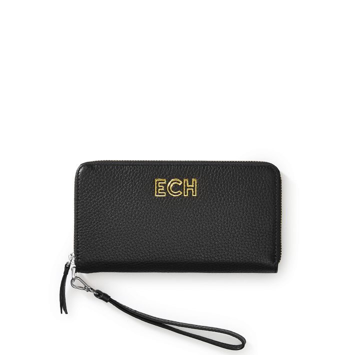 Coin Purse - Black Classic Leather