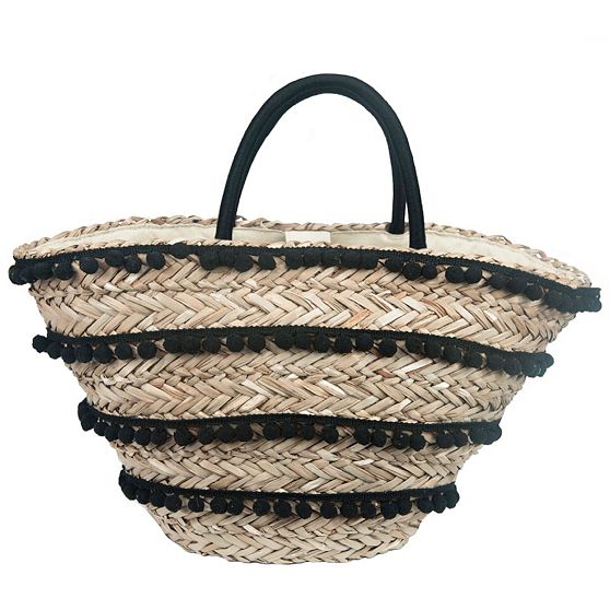 Malia Woven Seagrass Tote Bag | Beach Bag | Mark and Graham