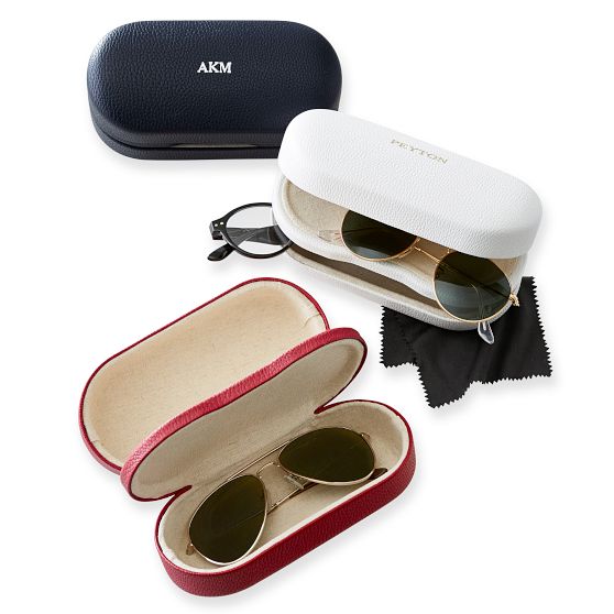 Sunglasses Case MM ❤ liked on Polyvore featuring accessories, eyewear,  sunglasses, monogrammed gla…