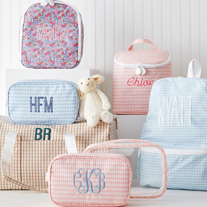 Monogram Lunchbox, Monogram Lunch Bag, Personalized Cooler Tote