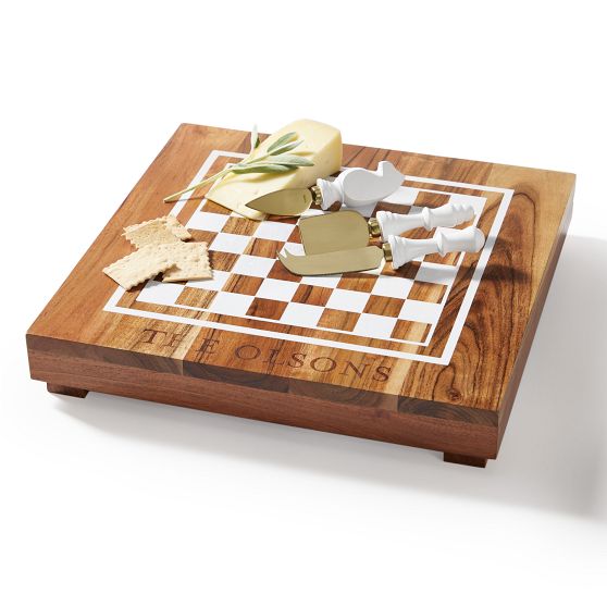 Golf Cheese Board and Knives Set