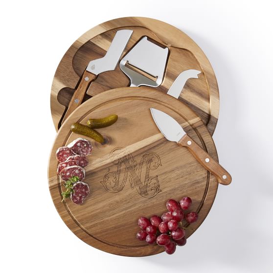 Golf Cheese Board and Knives Set