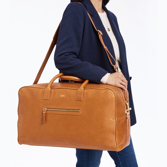 Hayden Leather Weekender Bag