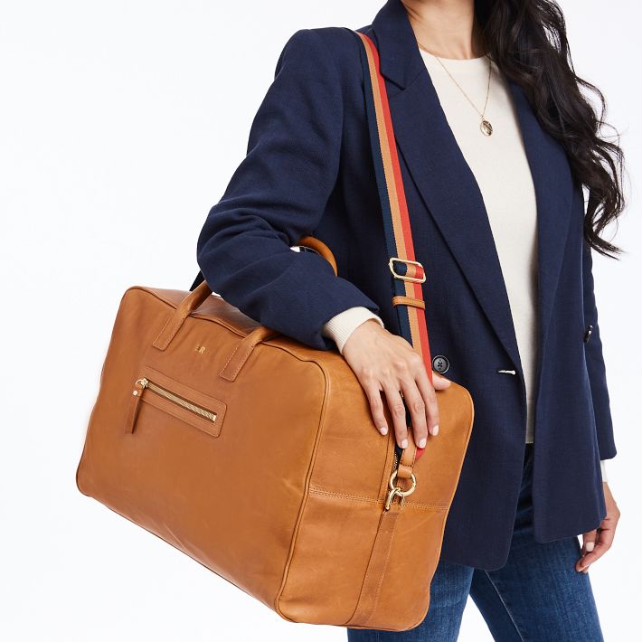 Hayden Leather Weekender Bag