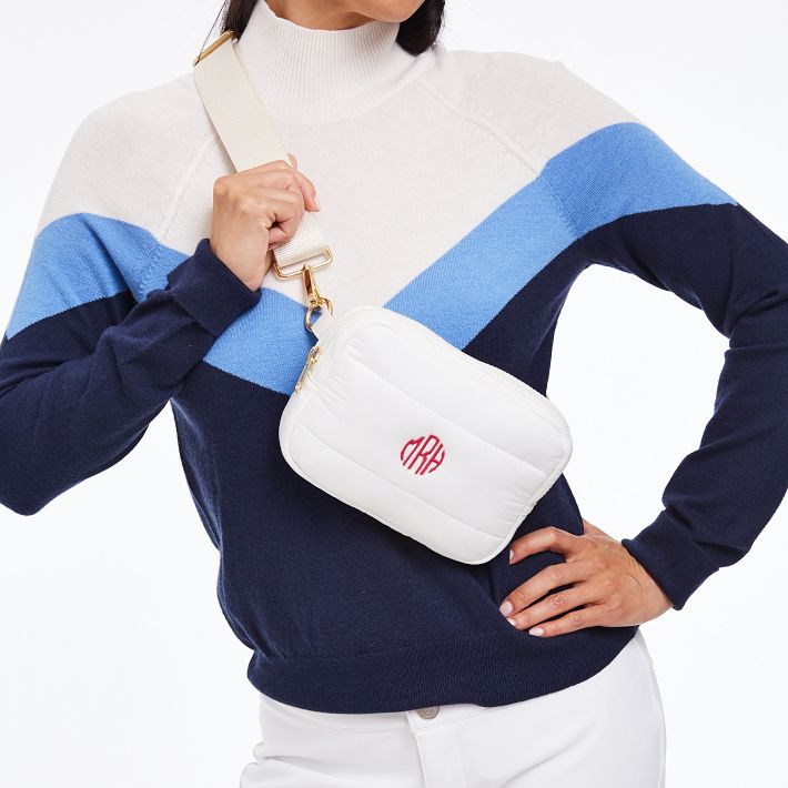 Snow Much Fun Confetti Puffer Belt Bag