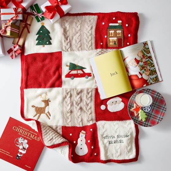 Christmas baby blanket new arrivals