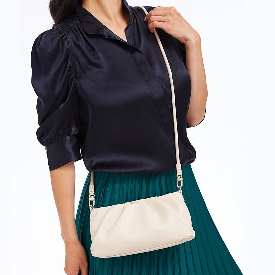 BASA BELA Women's Vegan Leather Crossbody Bag – Chic Adjustable Strap Shoulder Purse