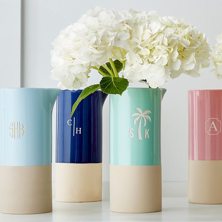 Personalized Pitcher Set- Great Teacher's Gift
