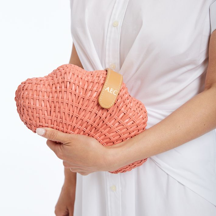 Isla Wicker Clutch