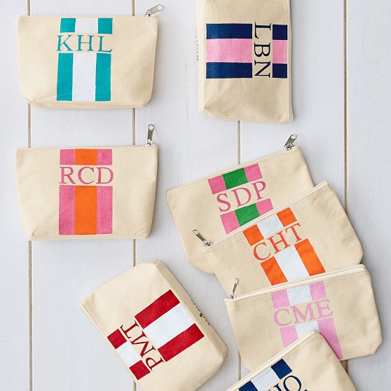 Hand painted cheap monogram tote