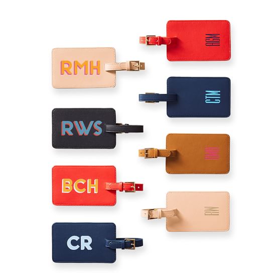 Personalized Luggage Tag, Vegan Leather Luggage Tag, Travel, Personalized  Gift, Wedding Gift, Gift for Couple, Event Place Cards, Gift Tags