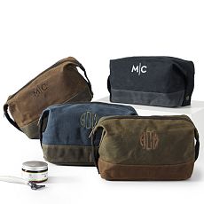 Louis Stitch Pouch : Buy Louis Stitch Mens Brunette Brown Italian Milled  Leather Toiletry Kit Travel Organizer Pouch Online