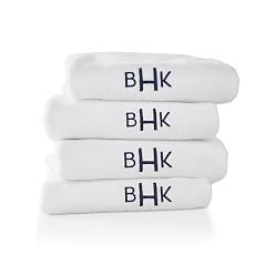 Lake Towel - White/Black - Turkish T