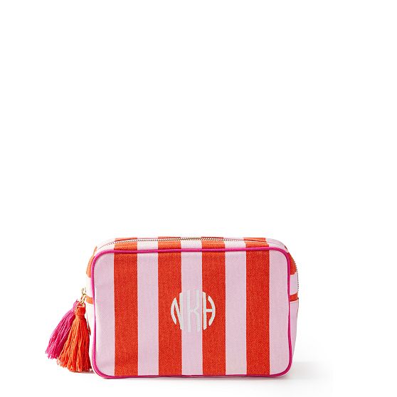 Cabana Large Stripe Pouch