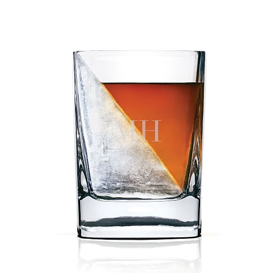 Whiskey Wedge and Glass, unique whiskey glasses