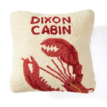 Beckham Elk Hooked Throw Pillow - The Weed Patch