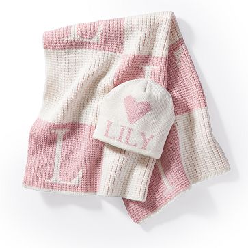 Baby initial online blanket