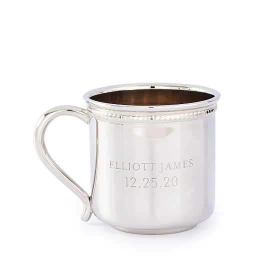 Silver baby hot sale cup