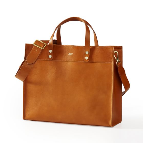 Tan on sale work bag