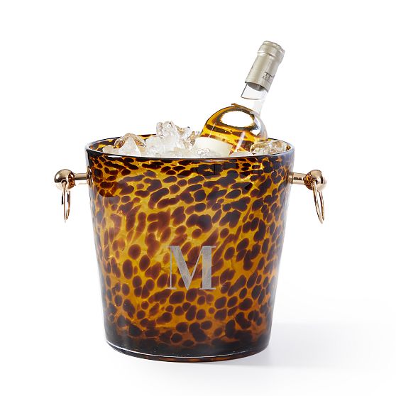 Leopard store ice bucket