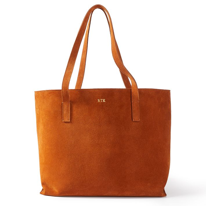 Everyday Italian Suede Tote | Mark and Graham