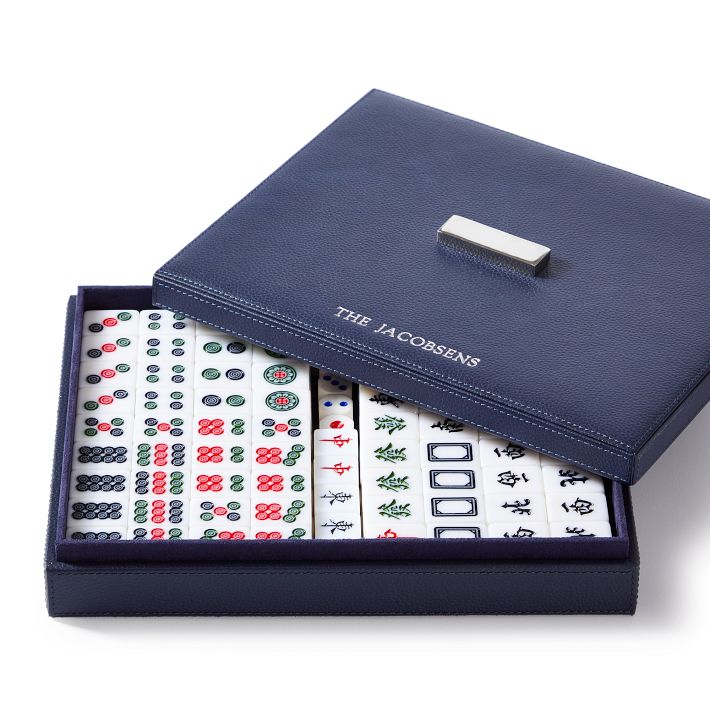 Leather Chinese Mahjong Game Set