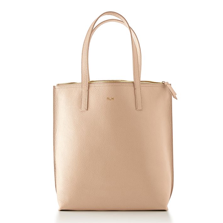 The Daily Tote, Leather, Blush