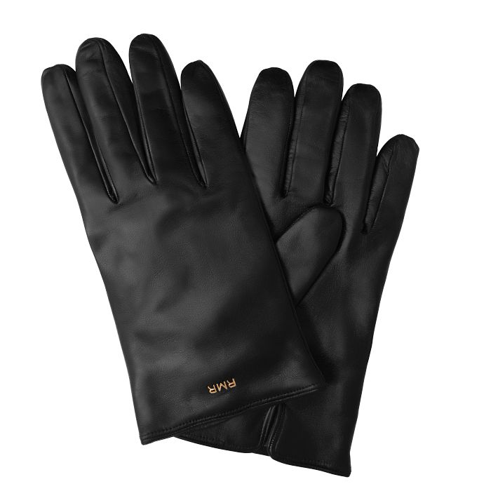 Men's Italian Leather Touch Screen Gloves