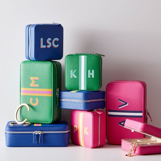 Discover the Ultimate Travel Companion: The Monogrammed Travel Jewelry Case