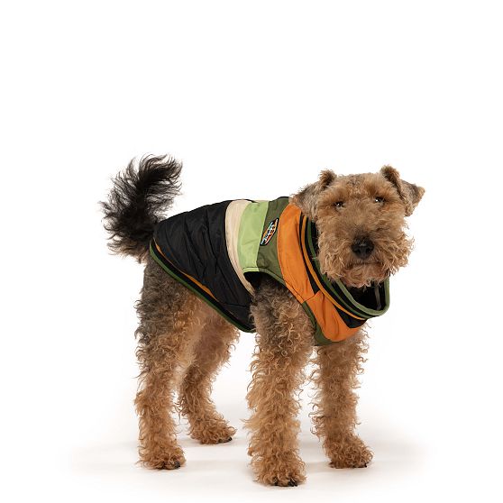 Chevron Puffer Pet Jacket