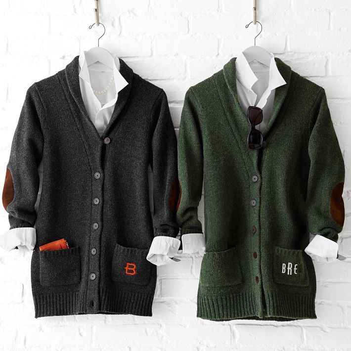 Classic Long Wool Cardigan