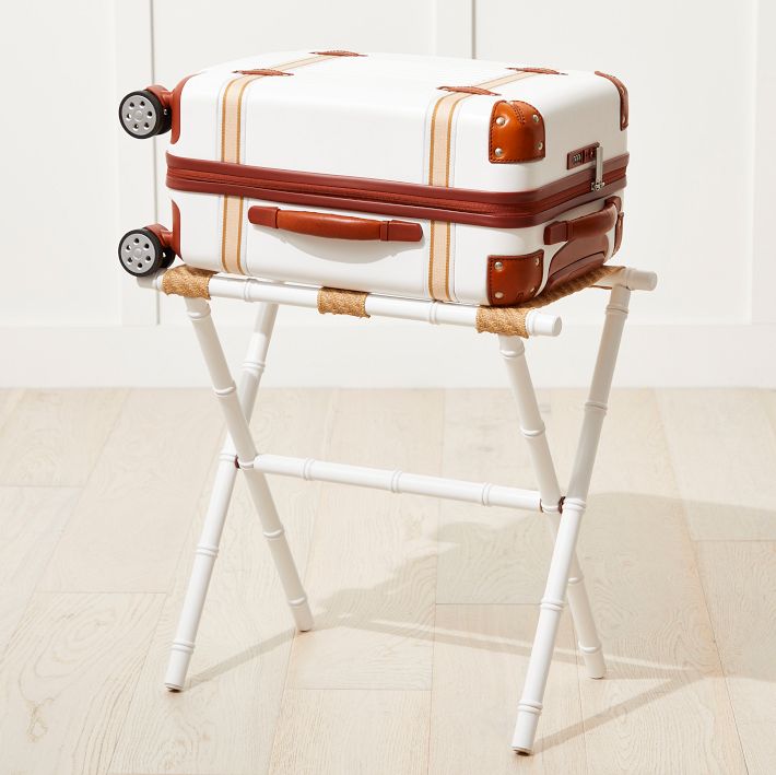 Fold up luggage rack online