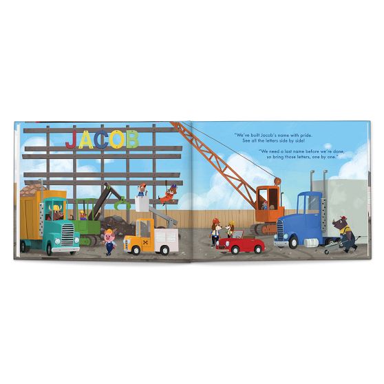 &ldquo;My Very Own Trucks&rdquo; Personalized Children&rsquo;s Book