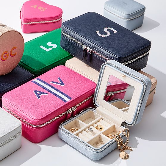 Medium Travel Jewelry Case