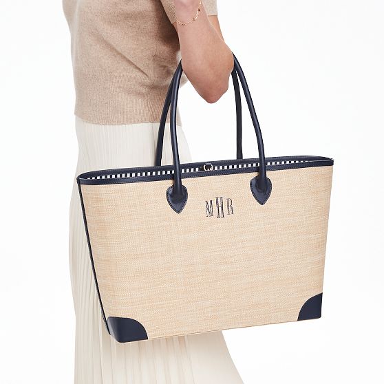 Montauk Raffia Tote