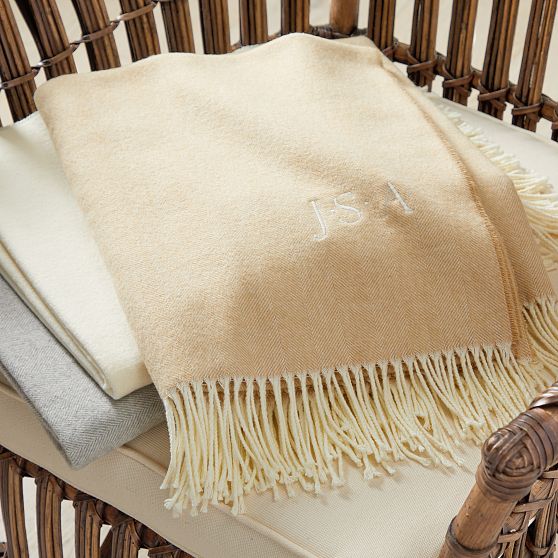 Italian Herringbone Throw