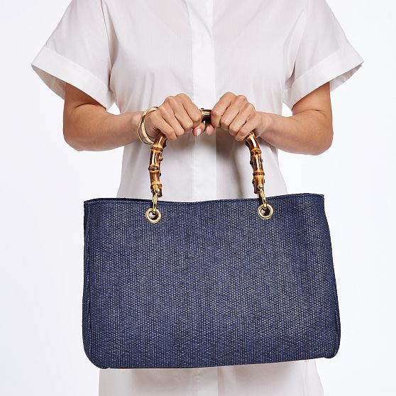 Bamboo Elisabetta Raffia Handbag