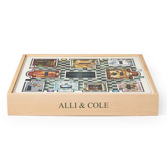 Deluxe Wood Clue Game Set