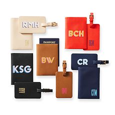 Personalized Luggage Tags Passport Covers Mark and Graham