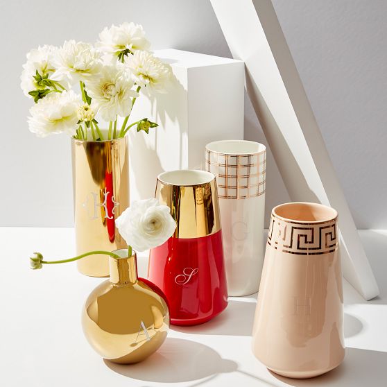 Gold Ceramic Vase