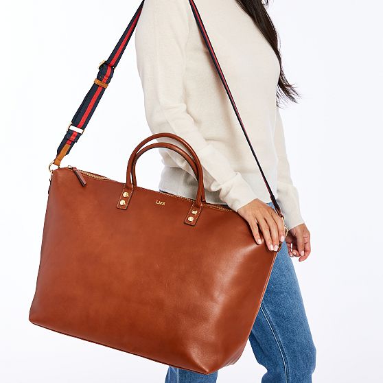 Essential Leather Weekender