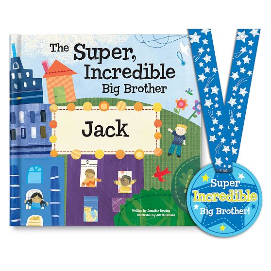 &ldquo;Super Incredible Big Brother&rdquo; Personalized Children&rsquo;s Book