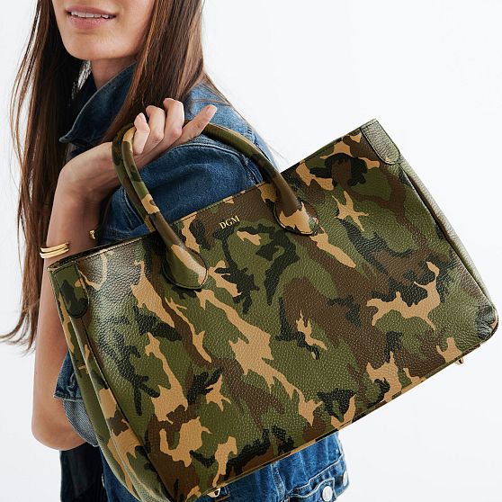 Camo Elisabetta Slouch Handbag