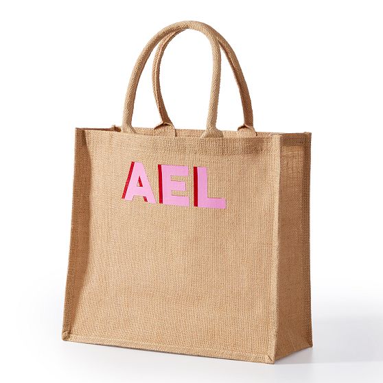 Jute Carryall Tote