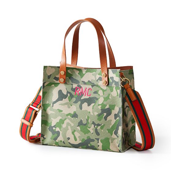 Small Essential Camo Canvas Tote