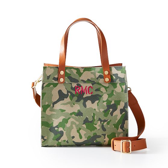 Small Essential Camo Canvas Tote