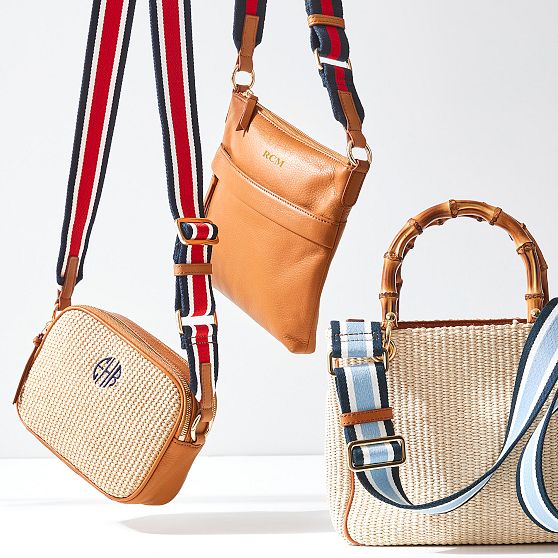 Essential Raffia Crossbody Bag